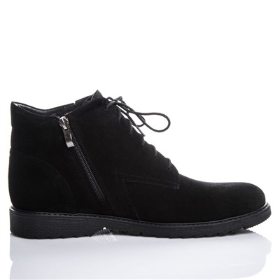 Мужские кожаные ботинки LaRose L1022 Черный Замш: Под заказ