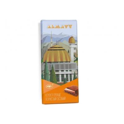 АLMATY пористый особый шоколад 90гр , Рахат