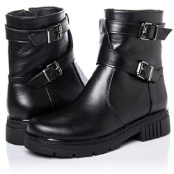 Женские кожаные ботинки LaRose L2261 Черный: Под заказ