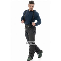 Горнолыжные брюки мужские Snow Headquarter C-8081 gray, полукомбинезон, серый