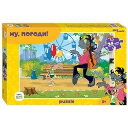 Мозаика puzzle maxi 24 Ну,погоди! (new) (С/м)