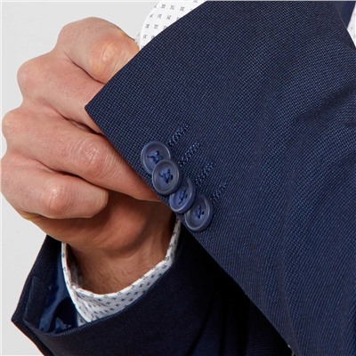 Облегающий пиджак стретч - синий