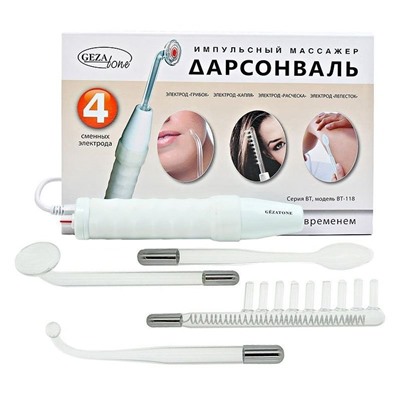 Biolift4 118  Оборудование для дарсонвальной терапии (4 насадки) Gezatone