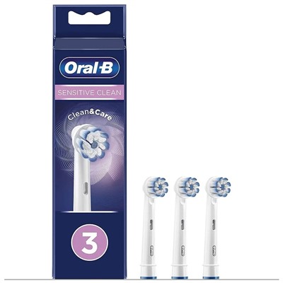 Oral-B Насадка для эл.зубных щеток SENSITIVE  ( 3 шт  ) без перевода