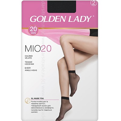 Носки женские Mio 20 Дроп Golden Lady [2 пары]