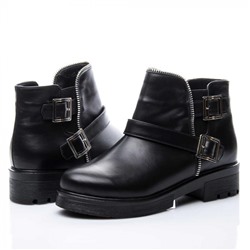 Женские кожаные ботинки LaRose L2153 Черный: Под заказ