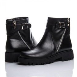 Женские кожаные ботинки LaRose L2148 Черный: Под заказ