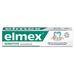 elmex sensitive mit Aminfluorid Зубная паста Чувствительный с аминофлюоридом , 75 мл