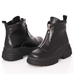 Женские кожаные ботинки DeLis DeL20012-254 Черный: Под заказ