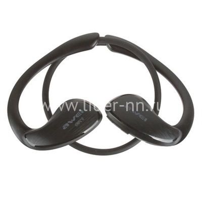 Наушники MP3/MP4 AWEI (A885BL) SPORT Bluetooth/Waterproof IPX4 Level вакуумные черные