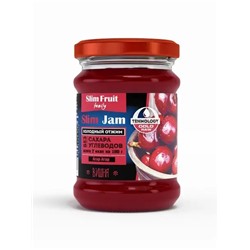Slim Fruit. Низкокалорийный Джем "Slim Jam" без сахара вишня 250г. 1/15