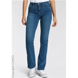 High Rise Bootcut  Jeans Nualaak