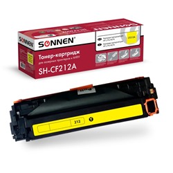 Картридж лазерный SONNEN (SH-CF212A) для HP LJ Pro M276 ВЫСШЕЕ КАЧЕСТВО желтый, 1800 стр. 363960