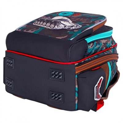 Рюкзак каркасный 39 х 29 х 17 см, Across 550, наполнение: мешок, тёмно-серый ACR22-550-4