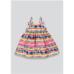 Girls Mini Me Tie Dye Beach Dress (9mths-6yrs)