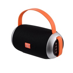 Колонка TG-112 цвет-черный Bluetooth+USB+радио+4 динамика+аккумулятор оптом