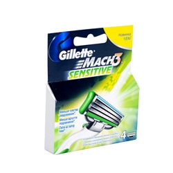 Кассеты Gillette Mach3 Sensitive 4 шт, арт. 47070