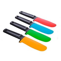 Лопатка-нож силиконовая HS9921, цвет микс, 299977