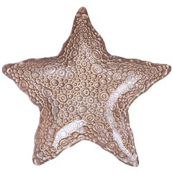 Bronco 336-084 блюдо "starfish" sand 28см