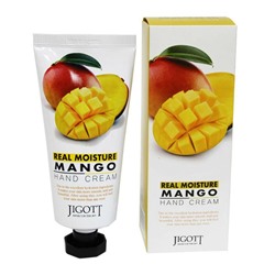 Крем для рук Увлажняющий с маслом манго Jigott Real Moisture Mango Hand Cream 100 мл