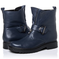 Женские кожаные ботинки RIVADI RIV2254 Синий: Под заказ