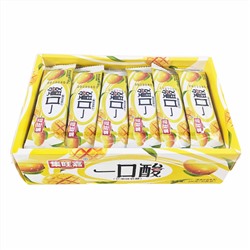 Жевательные конфеты JIWANGJIA со вкусом манго 10гр (30шт в блоке)