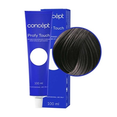 Concept Profy Touch 10.37 Профессиональный крем-краситель для волос, очень светлый песочный блондин, 100 мл