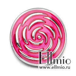 Кнопка Noosa розовый бутон