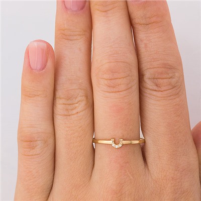 Золотое кольцо с подковой -  1024