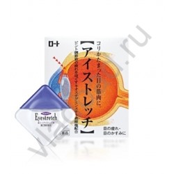 Японские капли для глаз Rohto Eyestretch11