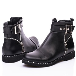Женские кожаные ботинки Shik Shoes Shik1233 Черный: Под заказ