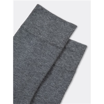 Носки т.серый меланж 001K-001