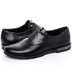 Женские кожаные туфли RIVADI RIV2223 Черный: Под заказ