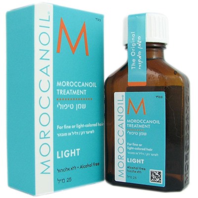 Moroccanoil  |  
            Восстанавливающее масло для тонких и светлых волос - Light Treatment