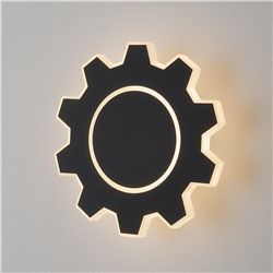 Gear M LED черный Настенный светодиодный светильник MRL LED 1095