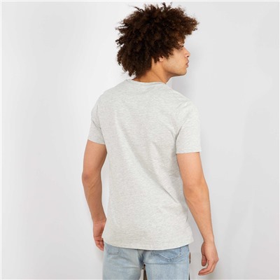 Прямая футболка Eco-conception - серый