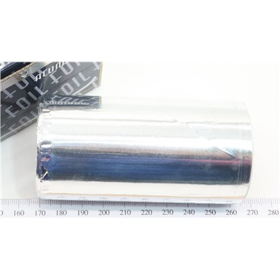 Алюминиевая фольга для ногтей серебро 9 см