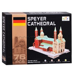 Пазл 3D 108A "Speyer Cathedral" (76 шт.) в коробке