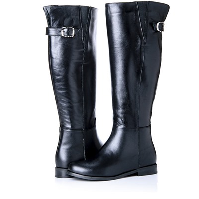Женские кожаные сапоги RIVADI RIV2278 Черный: Под заказ