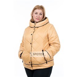 Куртка женская OSKAR 014616 - 801+602 горчичный
