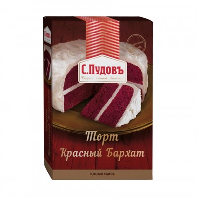 Мучная смесь «Торт Красный Бархат» С.Пудовъ, 400 г