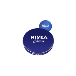 80103  Nivea крем универсальный 75 мл (24 шт/кор) банка (10шт)