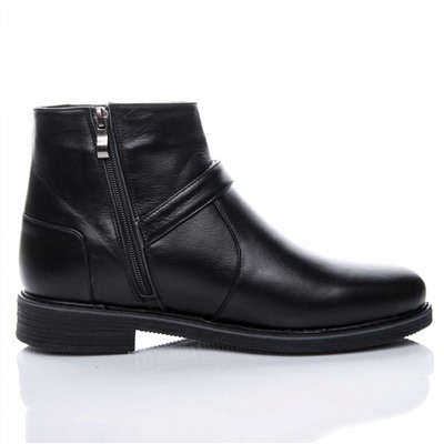 Мужские кожаные ботинки LaRose L1080 Черный: Под заказ