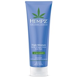 Hempz  |  
            TRIPLE MOISTURE Herbal Whipped Creme Body Wash Гель для тела