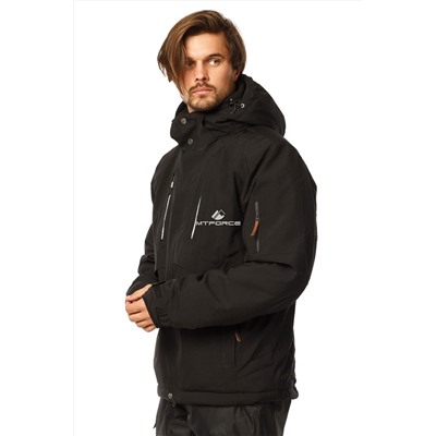 Мужская зимняя горнолыжная куртка черного цвета 1768Ch