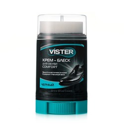 Крем-блеск Vister Comfort для гладкой кожи, черный, 50 мл.