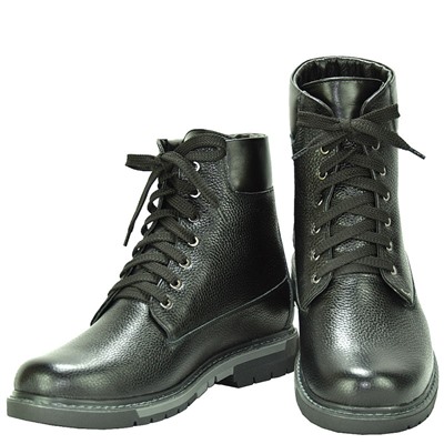 Мужские кожаные ботинки LaRose L1051 Черный: Под заказ