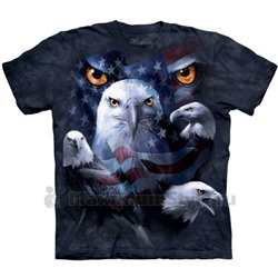 Футболка "Patriotic Moon Eyes Eagle" (США)
