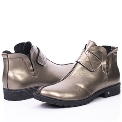 Женские кожаные ботинки Tacchi Grande TG3132 Золотой: Под заказ
