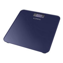 Весы LUMME LU-1335 Синий сапфир LСD дисплей 180кг стекло 28*28см  умные с Bluetooth (10)